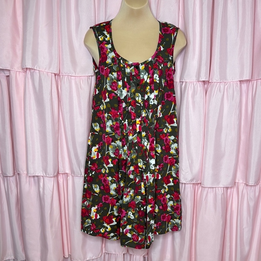 89. RACHEL Rachel Roy Multicolor Floral Dress Extra Small
